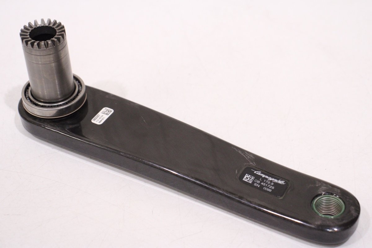 ★Campagnolo カンパニョーロ SUPER RECORD 172.5mm 50/34T 2x12s クランクセット BCD:145/112mm 美品