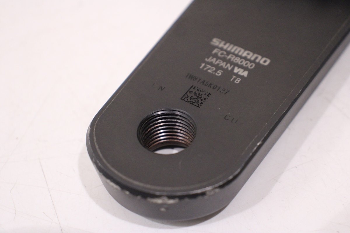 ★SHIMANO シマノ FC-R8000 ULTEGRA 172.5mm 52/36T 2x11s 右クランクのみ BCD:110mm