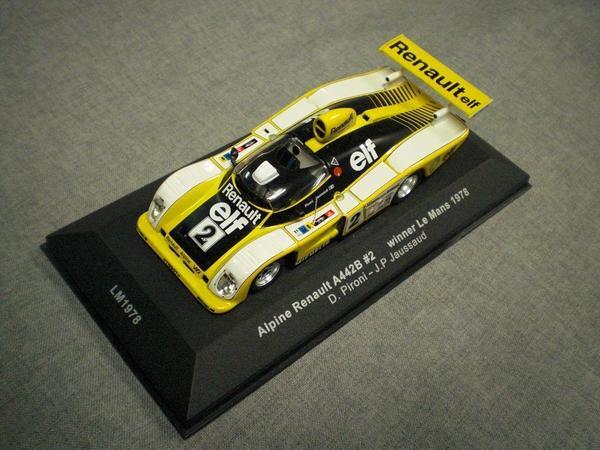 ixo 1/43’78 ル・マン Alpine Renault A442B ミニカー