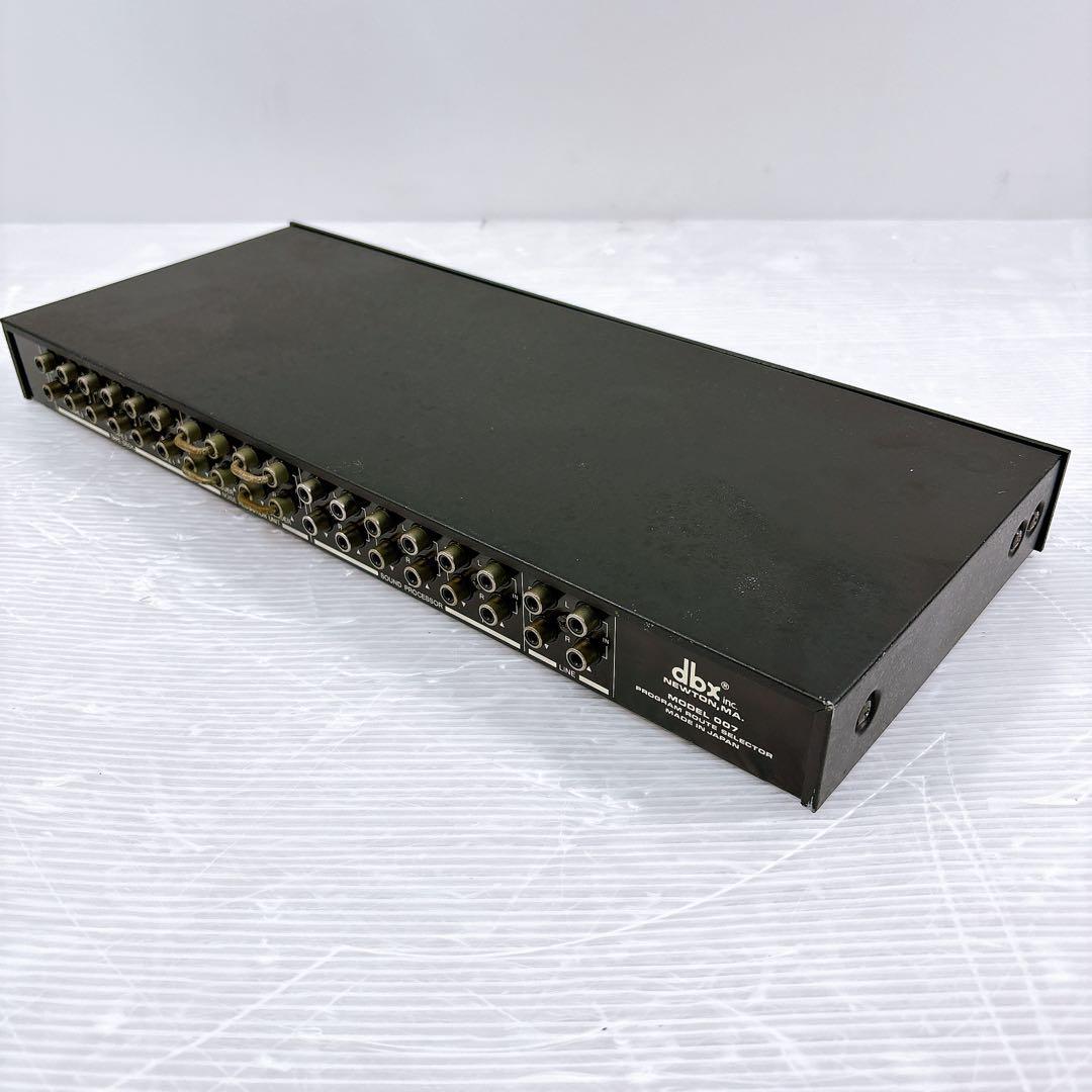 美品】dbx プログラムルートセレクター MODEL007 デッキ 美品】dbx プログラムルートセレクター MODEL007 デッキ