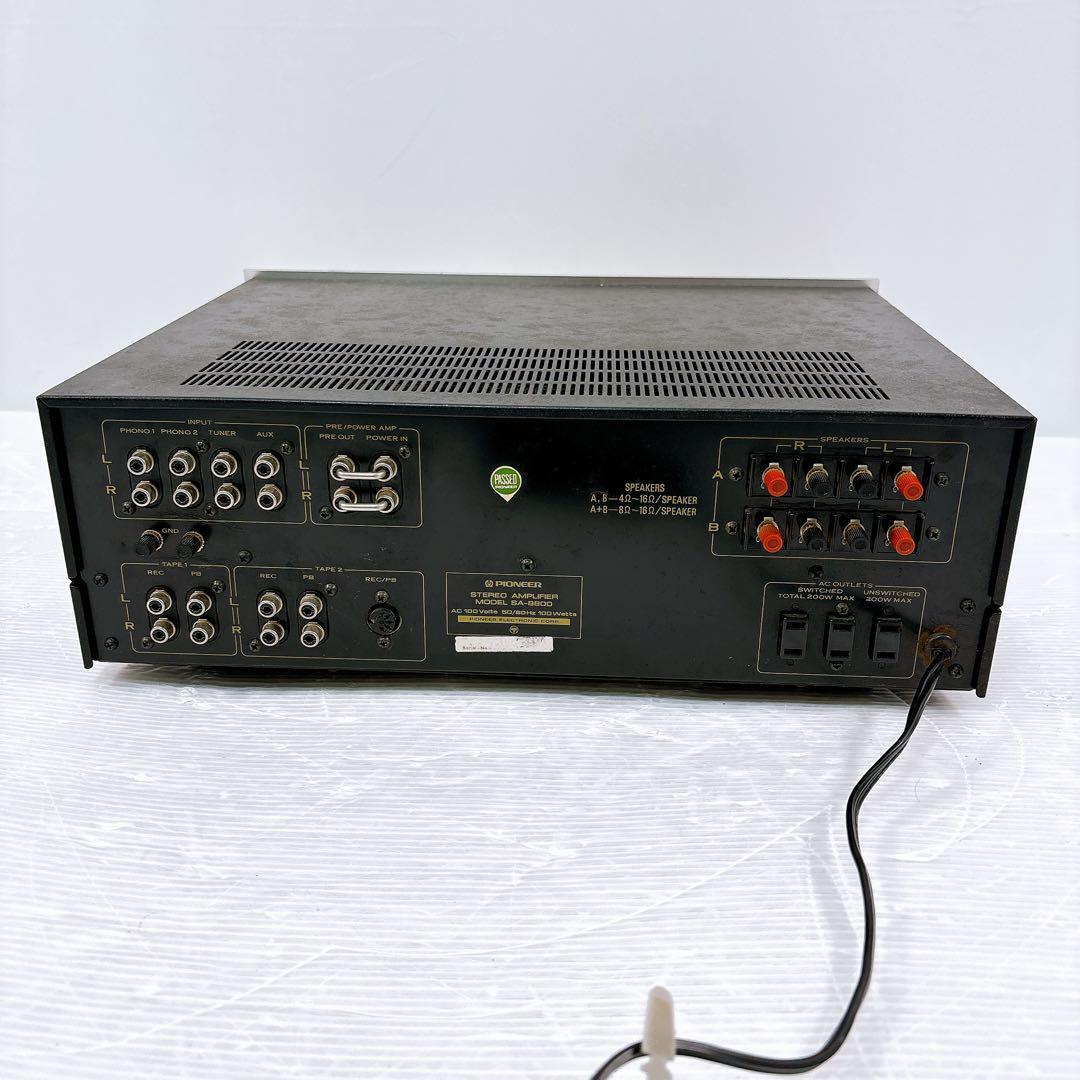 Pioneer パイオニア プリメインアンプ SA-8800 音出し確認済み Pioneer パイオニア プリメインアンプ SA-8800 音出し確認済み