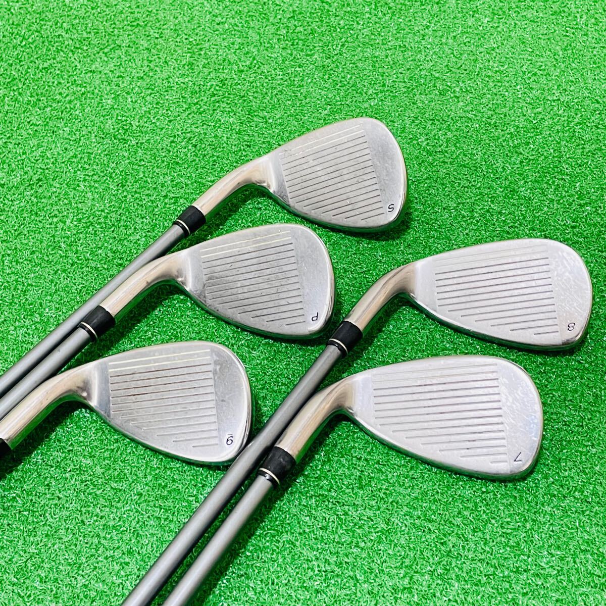 7539 TaylorMade MISCELA 5本 アイアンセット 女性用 右利き フレックスL 7.8.9.P.S テーラーメイド レディース 送料無料　匿名配送