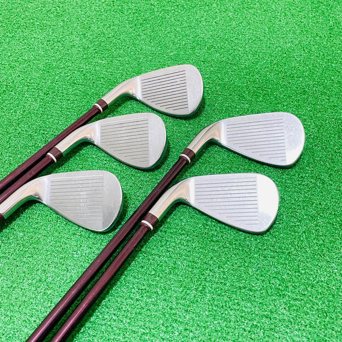 7609 ONOFF LP-410I オノフ レディース 女性用 右利き アイアン5本セット フレックスL Daiwa ダイワ 6.7.8.9.P 送料無料　匿名配送