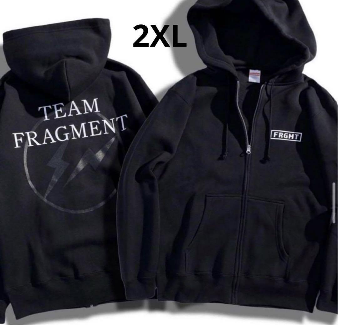 FRAGMENT FORUM 限定 パーカー 黒 2XL