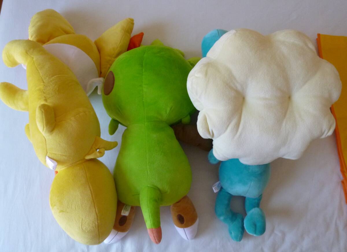 初夢ぬいぐるみ フォッコ ケロマツ ハリマロン 2015年 BIG 初夢ぬいぐるみ フォッコ ケロマツ ハリマロン 2015年 BIG