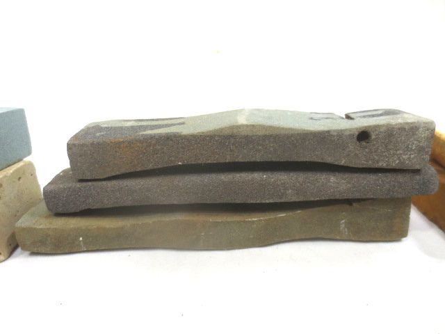 ◆いろいろな 砥石 まとめて 7本 使用品/刃物 金属 包丁 研磨 荒 中 仕上げ 道具