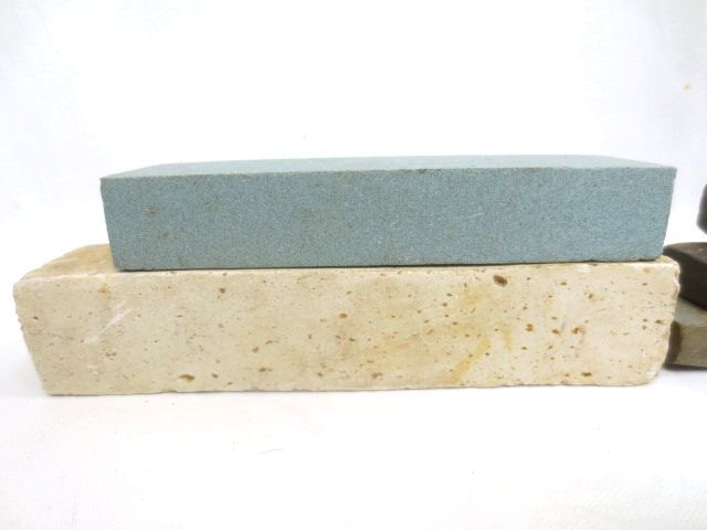 ◆いろいろな 砥石 まとめて 7本 使用品/刃物 金属 包丁 研磨 荒 中 仕上げ 道具