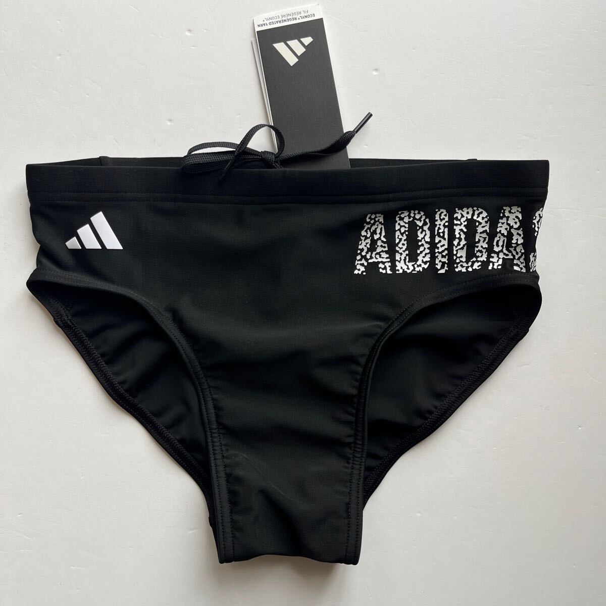adidasアディダス　競泳水着　US26 ブラック　黒　 競パン　 スイムビキニ　メンズスイムウエア　 男性用水着　フィットネススイムウエア