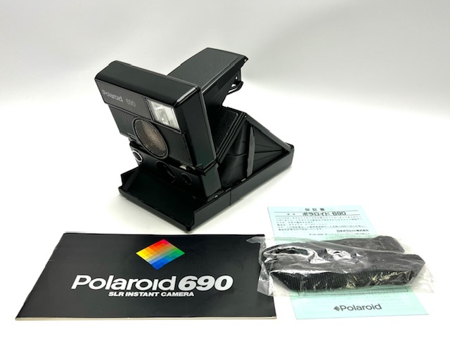 美品！ 説明書 ストラップ付！ ノーチェック Polaroid 690 ポラロイド 