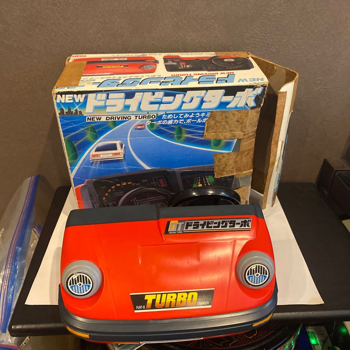 トミーNEWドライビングターボ昭和レトロ箱付き