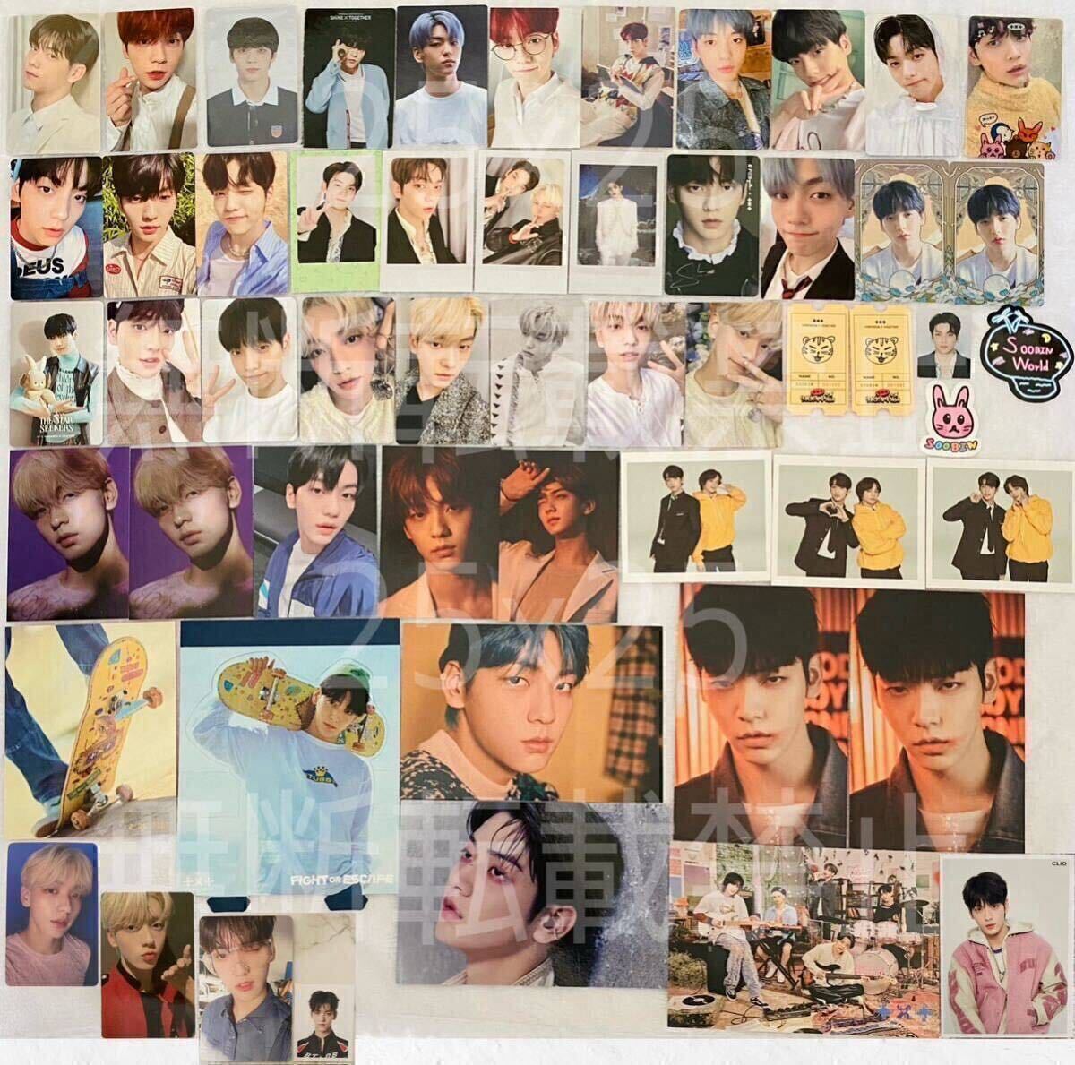 TXT スビン ミニフォト トレカ セット 2020 FANLIVE