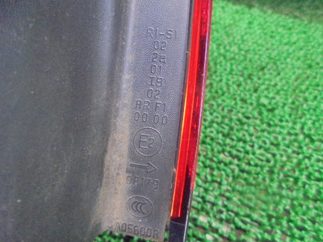 3FJ4039 DO2)) シトロエン C3 ABA-A55F01 純正 テールランプ右　バレオ9673805380