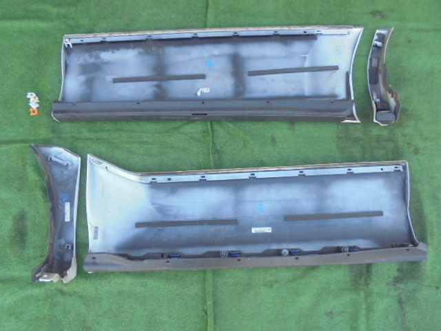 3FJ1630 E3)) トヨタ エスティマ AHR20W ハイブリッドX 純正 メッキモール付サイドドアパネル右セット 76913-28100-A0 907L_画像4