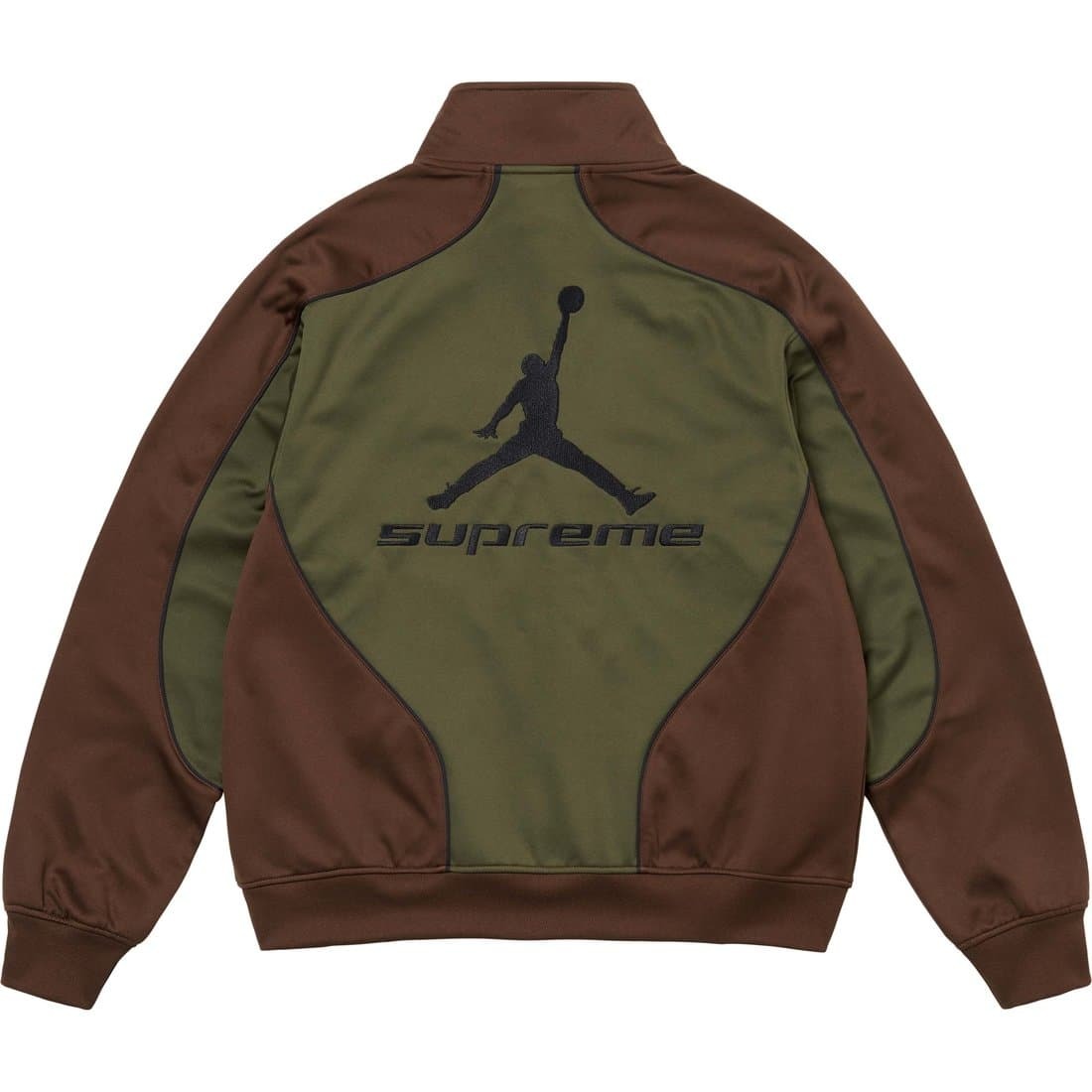 Lサイズ Supreme Jordan Tricot Track Jacket Olive オリーブ Lサイズ Supreme Jordan Tricot Track Jacket Olive オリーブ