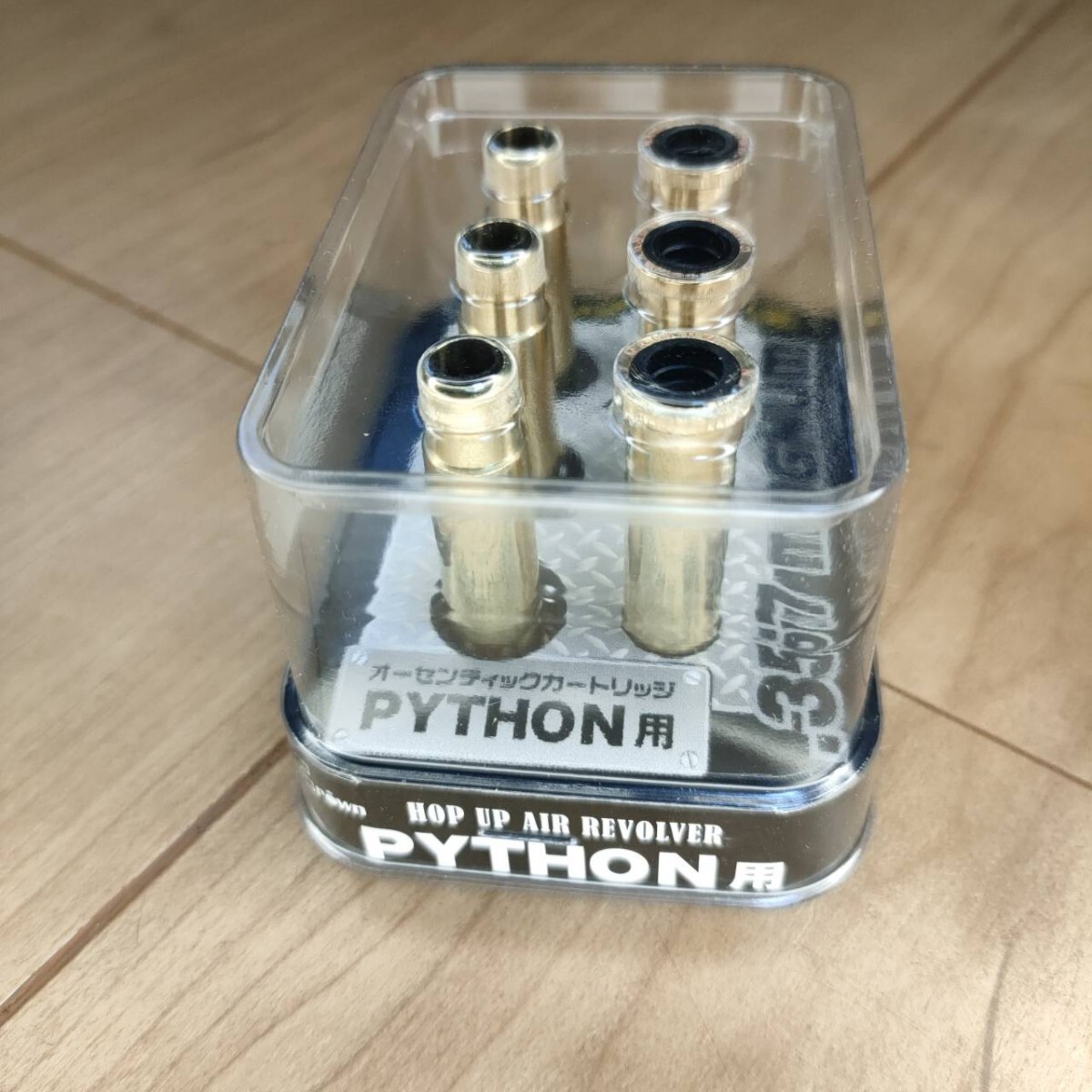 オーセンティックカートリッジ2セットコルトパイソン357マグナム用クラウンモデル Bibian 比比昂 - 2セットオーセンティックカートリッジコルト