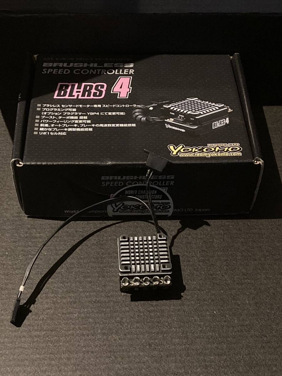 ヨコモ BL-RS4 ブラシレス スピードコントローラー ラジコン用