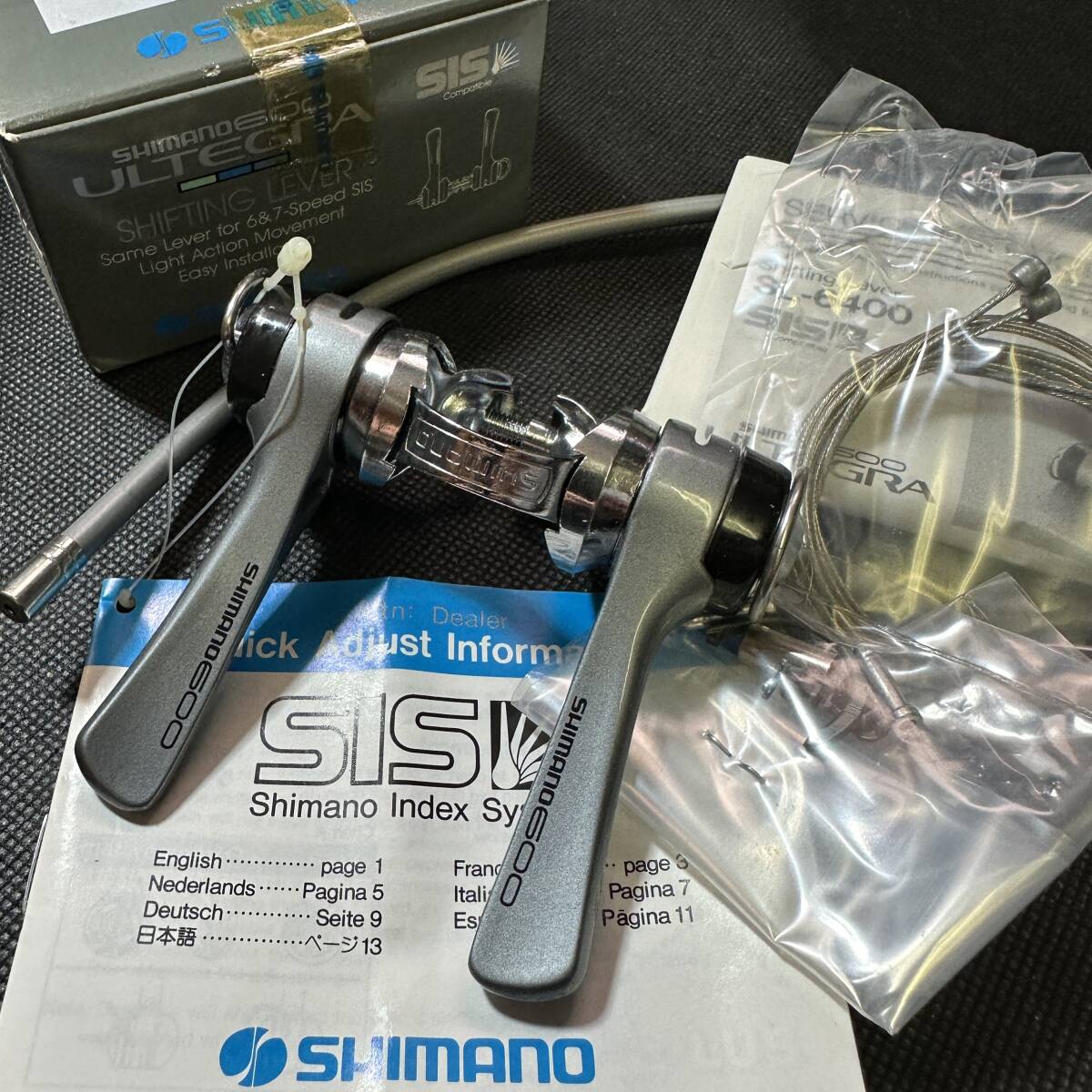SHIMANO / 600 ULTEGRA SL-6400 バンド式 NEW OLD STOCK レトロ ビンテージ