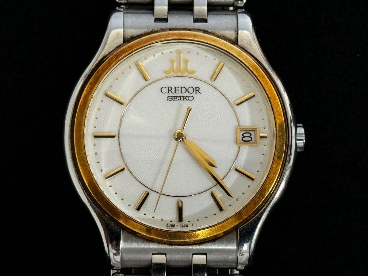 SG-819 SEIKO セイコー CREDOR クレドール 18KT + SS/SS 8J86-7A00 