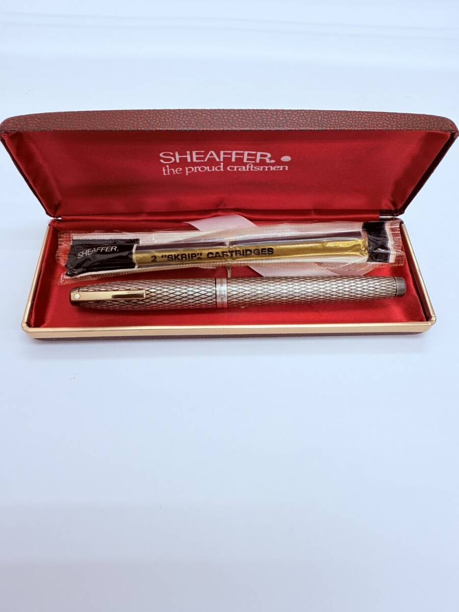SHEAFFER シェーファー 万年筆 STERLING SILVER シルバー 銀 SHEAFFER シェーファー 万年筆 STERLING SILVER シルバー 銀