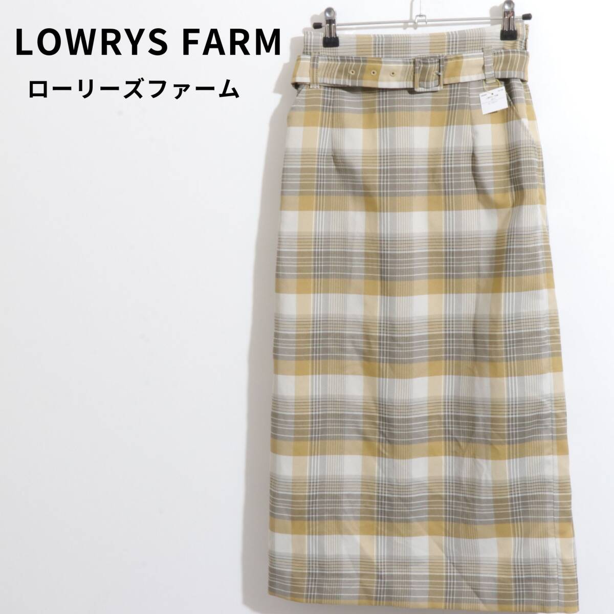 ★美品★L(fēng)OWRYS FARM ローリーズファーム タイトスカート 膝丈