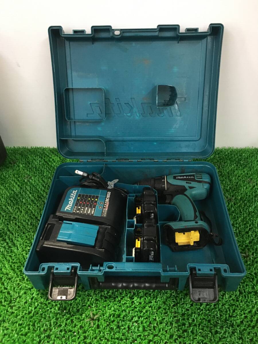 中古品】【0907】☆マキタ 充電式ドライバドリル (バッテリー 中古品】【0907】☆マキタ 充電式ドライバドリル (バッテリー