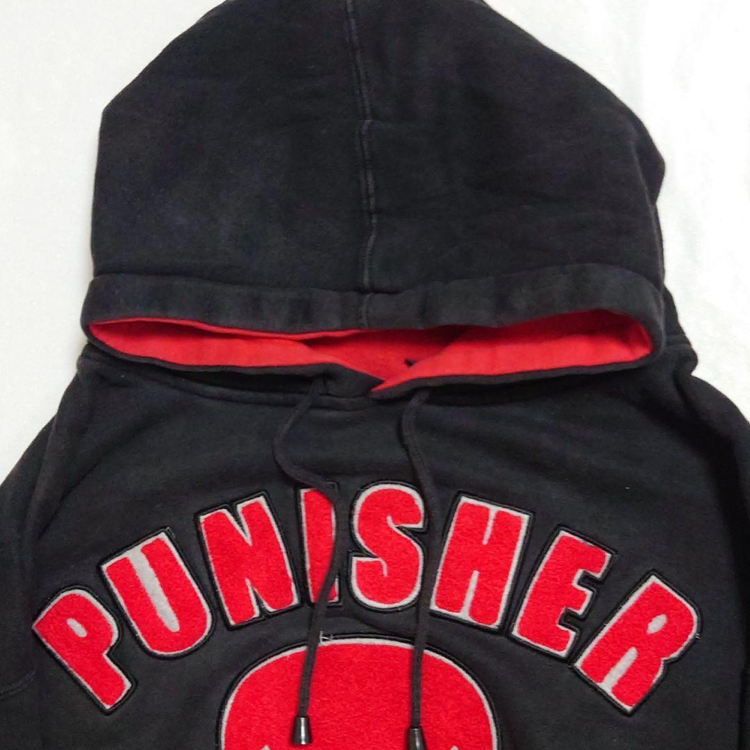 マーベル MARVEL パニッシャー サガラ刺繍 アメコミパーカー スウェット トレーナー_画像6
