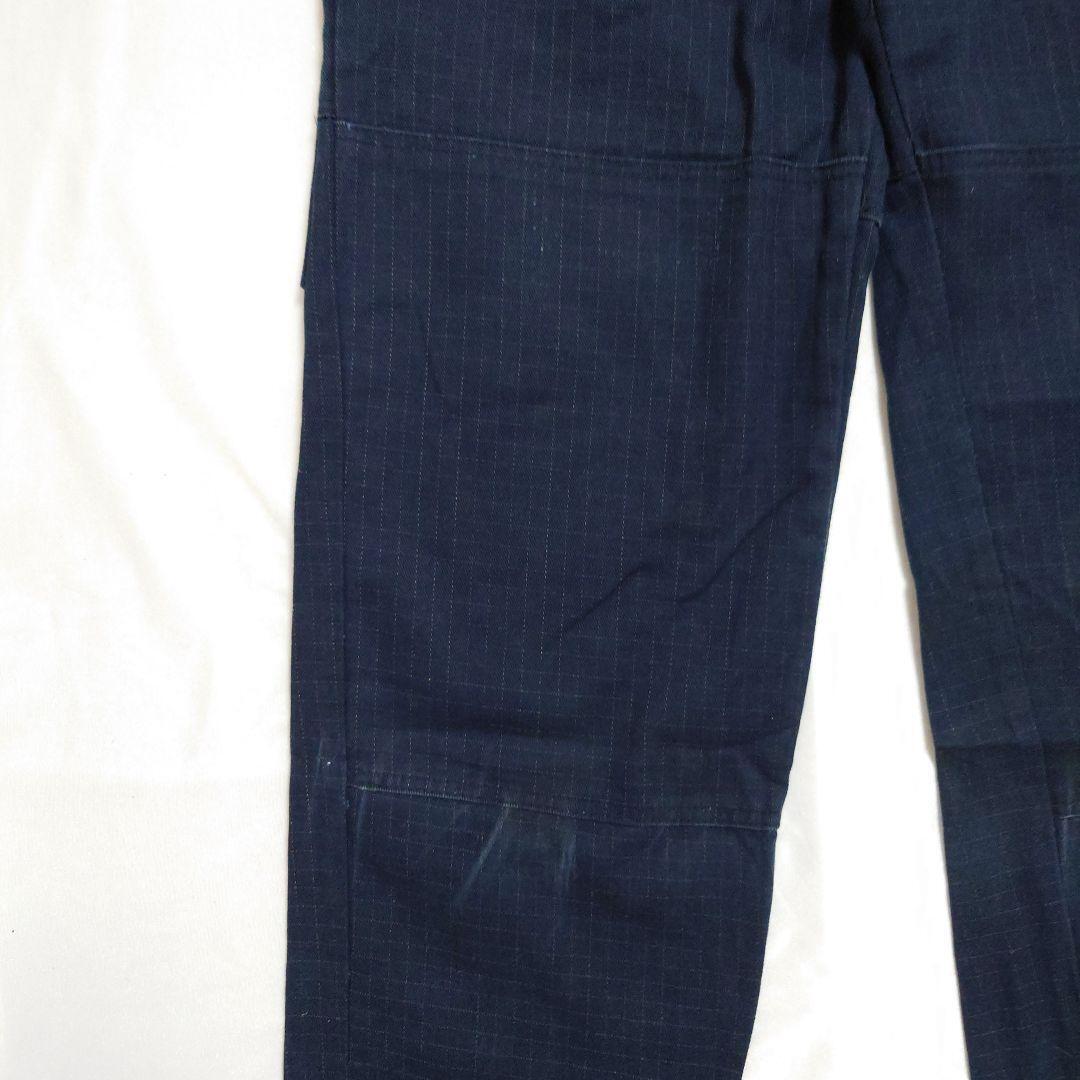 ユーロワーク オランダ製 ダブルニー ワークパンツ チェックパンツ リフレクター ビンテージ_画像5