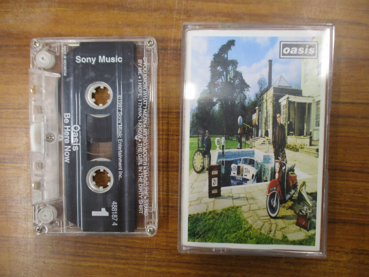 RS-6537【カセットテープ】インドネシア版 / OASIS Be Here Now オアシス ビィ・ヒア・ナウ / cassette tape