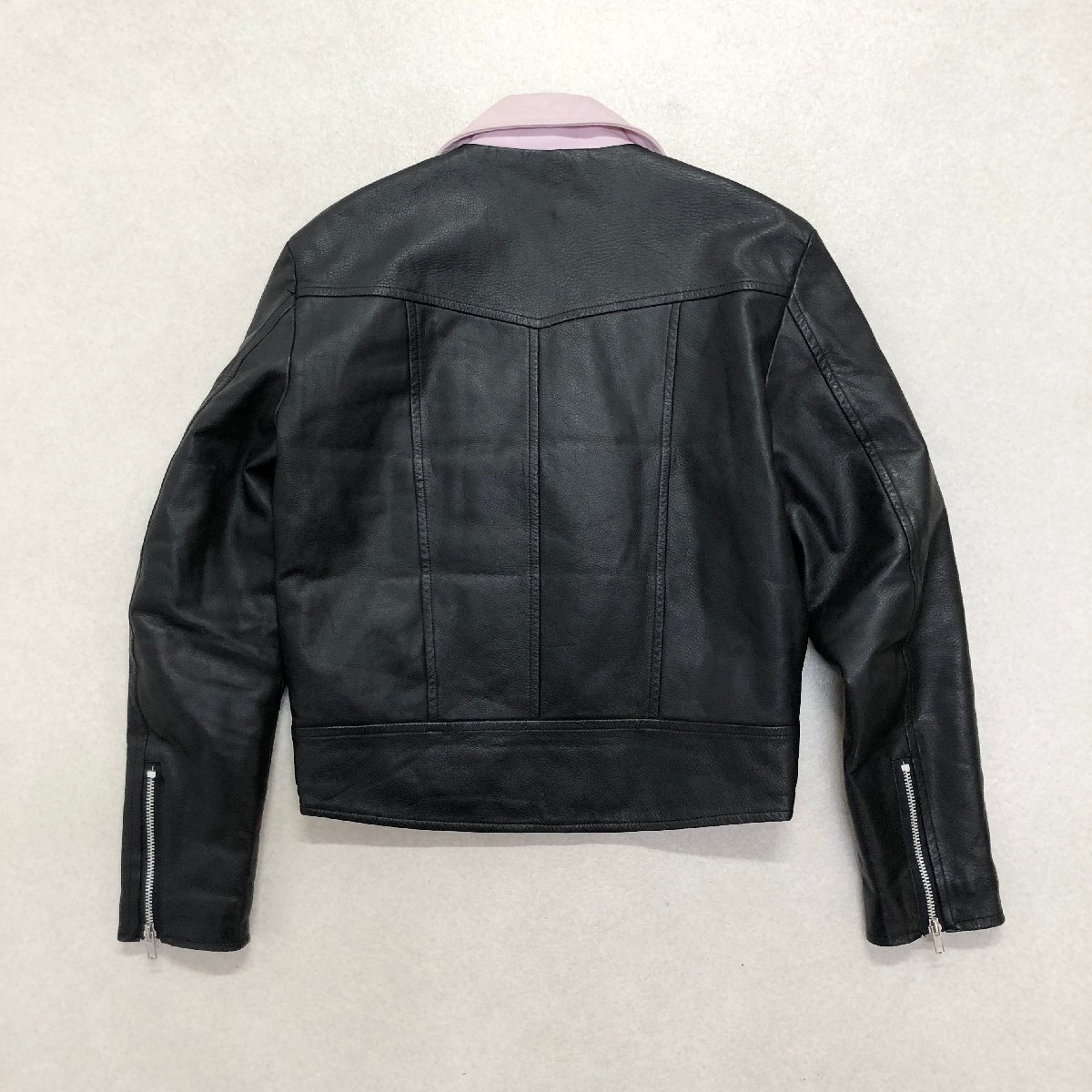vaqutaux voyage パンクロック ライダースジャケット ○The Boogie ライダース ジャケット ダブル レザー 牛革 日本製