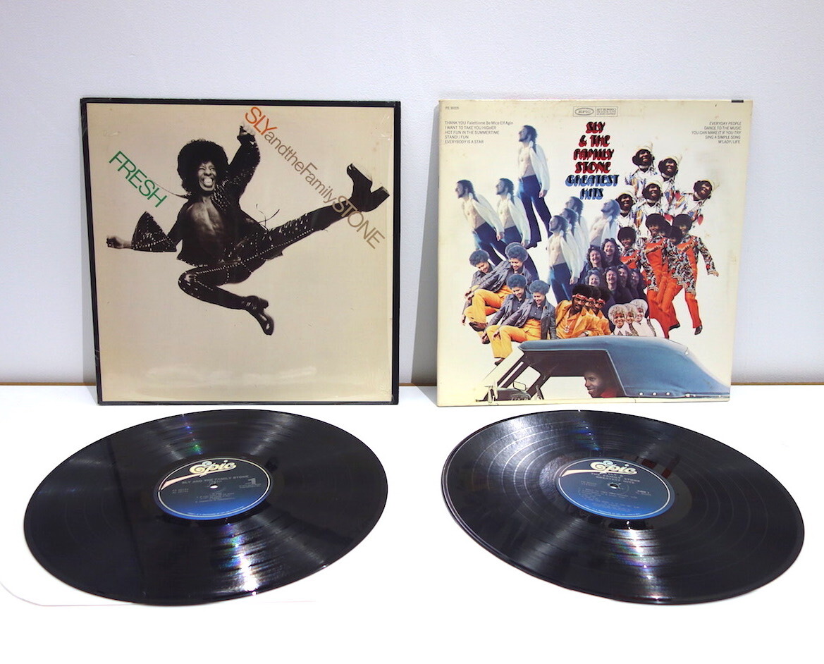 ●●● 名盤二枚セット! SLY & THE FAMILY STONE スライ・アンド・ザ・ファミリー・ストーン 検索: PRINCE SADE MADONNA