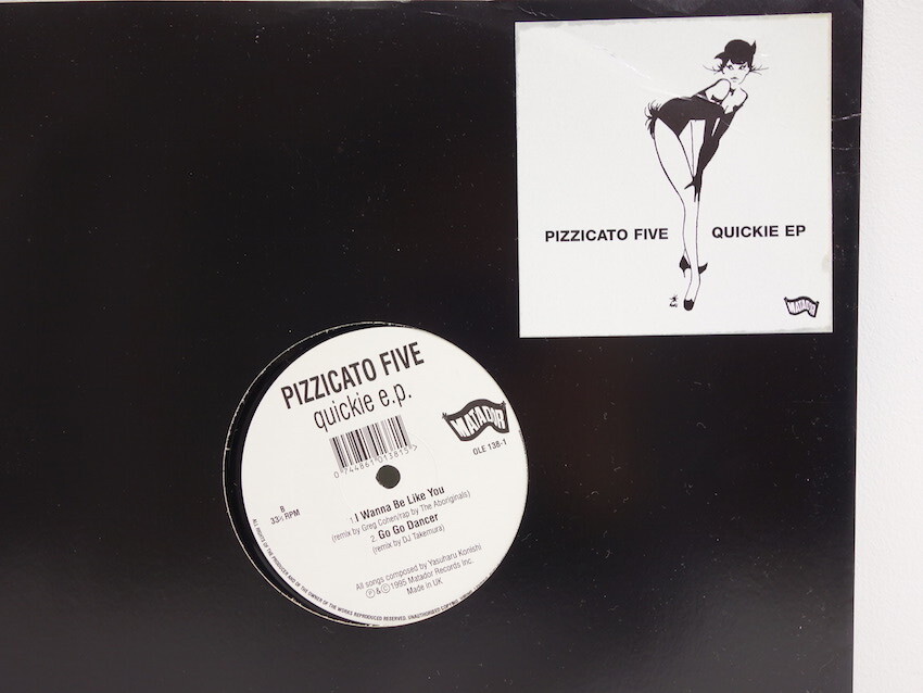 ●●● PIZZICATO FIVE/ ピチカート?ファイヴ レア輸入盤 12iインチ ep 検索: 砂原良徳 小西康晴 小山田圭吾 オリジナル ラヴ MATADOR