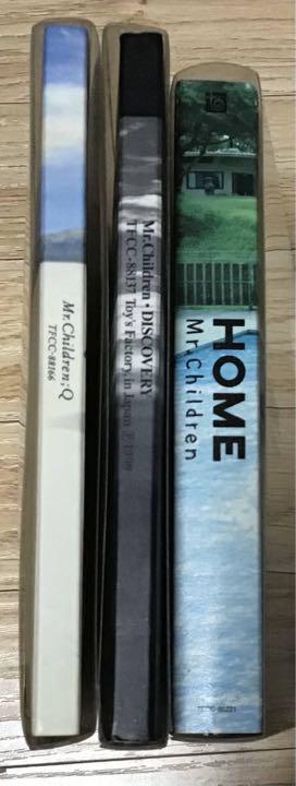 【Mr.Children】3枚セット 「Q」 「DISCOVERY」 「HOME」DVD付き ミスターチルドレン　ミスチル