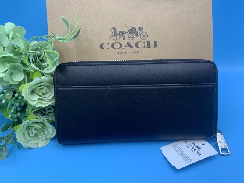 COACH コーチ 長財布 財布 SNOOPY スヌーピー ブラック 黒 アコーディオン プレゼント ファッション レディース メンズ F53773 C135