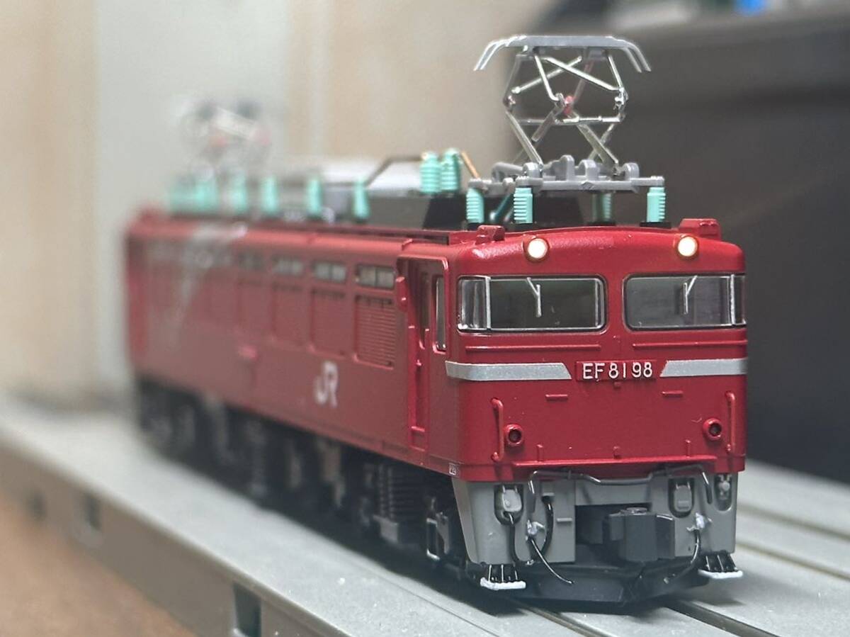 【精密加工品】[EF81-98］KATO 3066-8 EF81 北斗星色　電気機関車 Nゲージ　