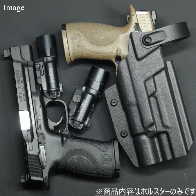 国内製造品 六七五 S&W M&P9 X300U ライト 専用 ホルスター 右用 国内製造品 六七五 S&W M&P9 X300U ライト 専用 ホルスター 右用