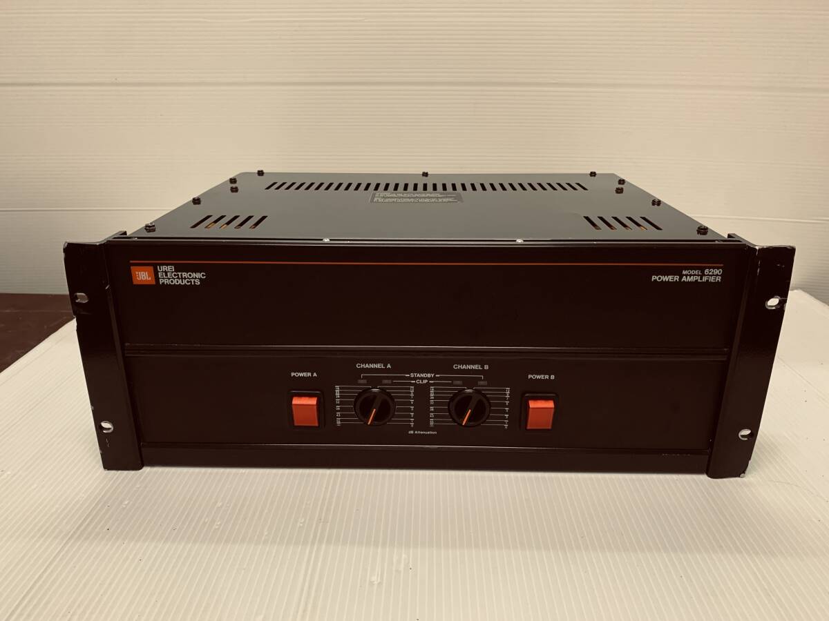 A01 ◇JBL Urei 6290 デュアルチャンネルパワーアンプ/ウーレイ◇動作品