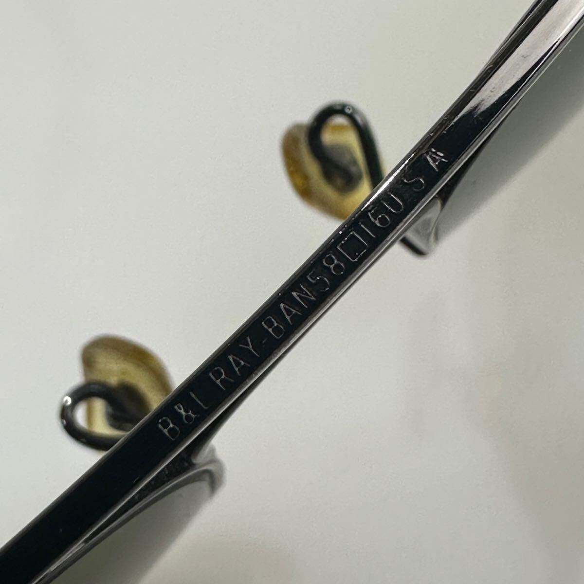 70s Vintage B&L Ray-Ban B. Winner ウィナー #3 ガラスレンズ ビンテージ USA ボシュロム レイバン 希少