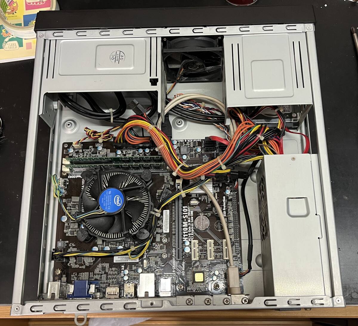 FRONTIER FRFSH110/KD92 Celeron G3900(Intel第6世代Core iシリーズ対応) SSD512GB搭載 中古品