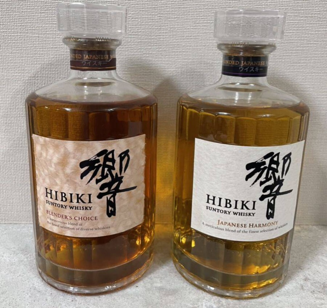 響 ブレンダーズチョイス・ジャパニーズハーモニー 700ml 各1本計2本セット 箱無し 未開栓 サントリー ウイスキー 【20歳以上限定】