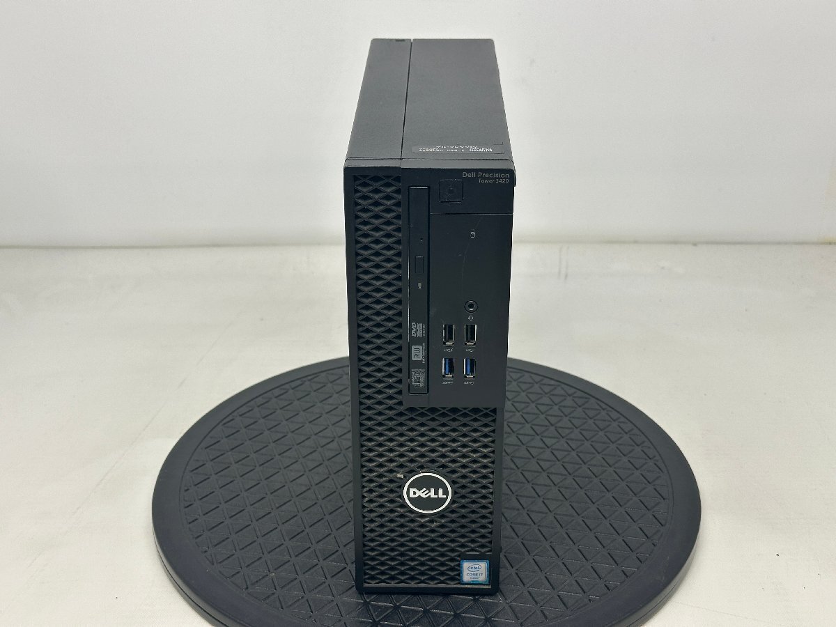 【新品, セール】 ★DELL Precision Tower 3420★Core i7-6700 @3.40GHz/8GB/1TB/Quadro K620★通電、BIOSのみ確認★1010-I_J-007