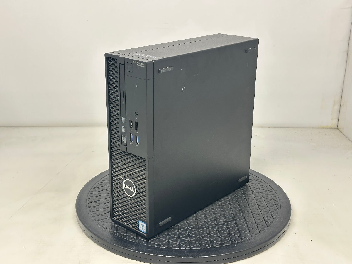 【新品, セール】 ★DELL Precision Tower 3420★Core i7-6700 @3.40GHz/8GB/1TB/Quadro K620★通電、BIOSのみ確認★1010-I_J-007