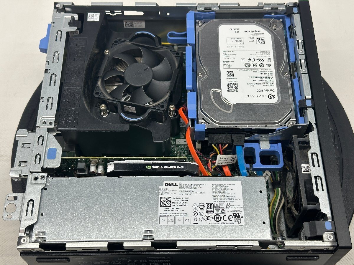 【新品, セール】 ★DELL Precision Tower 3420★Core i7-6700 @3.40GHz/8GB/1TB/Quadro K620★通電、BIOSのみ確認★1010-I_J-007