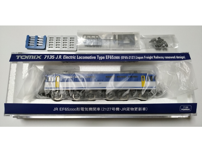テールライト点灯化済 EF65-2127号機 トミックス TOMIX 7135 JR EF65-2000形電気機関車(2127号機・JR貨物更新車)｜製品情報