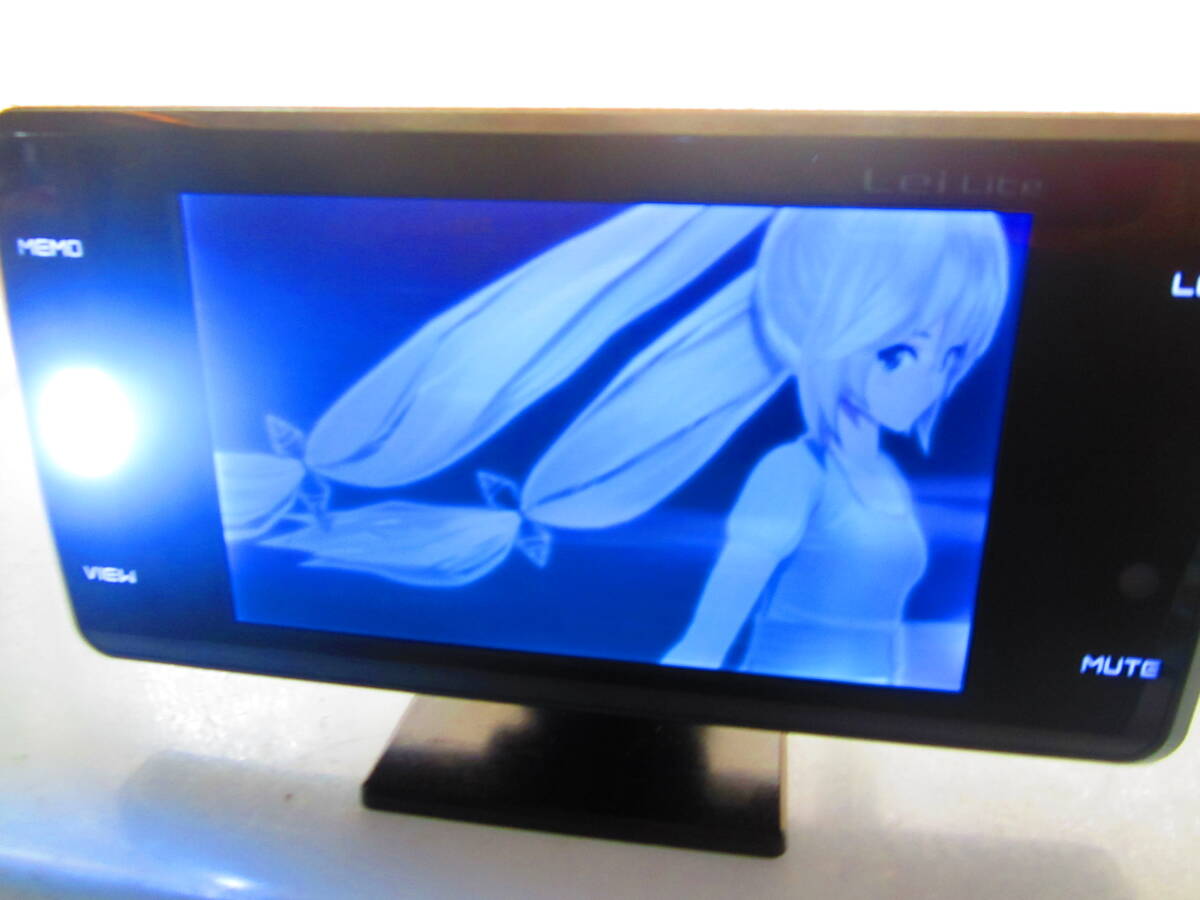 最新データ　Yupiteru Lei Lite GPS＆レーダー探知機 霧島レイモデル 訳あり 中古品