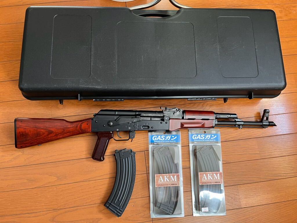東京マルイ AKM GBB 予備マガジン2本ハードケース付き ガスブロ 東京マルイ AKM GBB 予備マガジン2本ハードケース付き ガスブロ