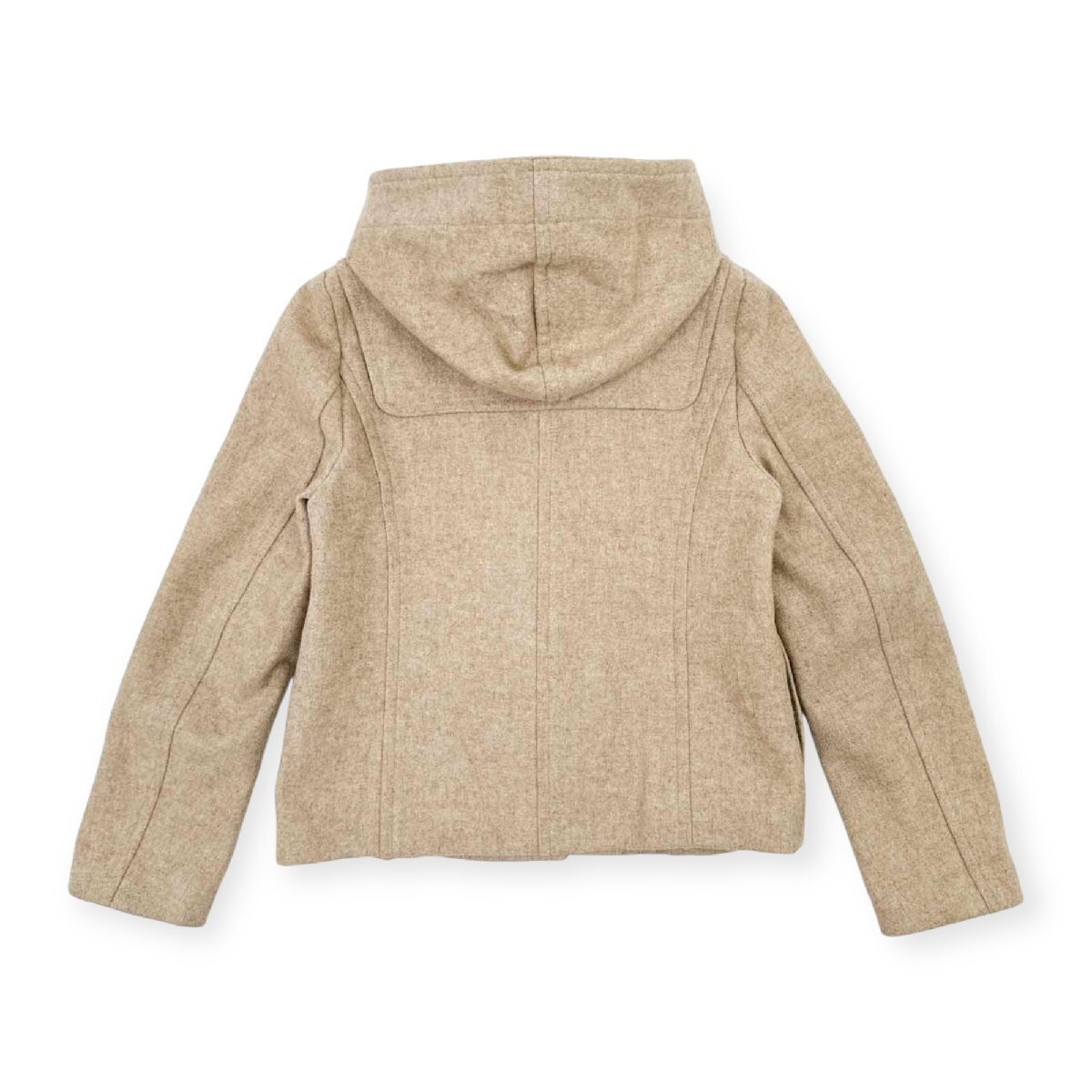 ユナイテッドアローズ　ピーコート　メルトン　クルミボタン　牛革ベルト　グレー　L お 得 な 通販 サイトファッション - ユナイテッドアローズ