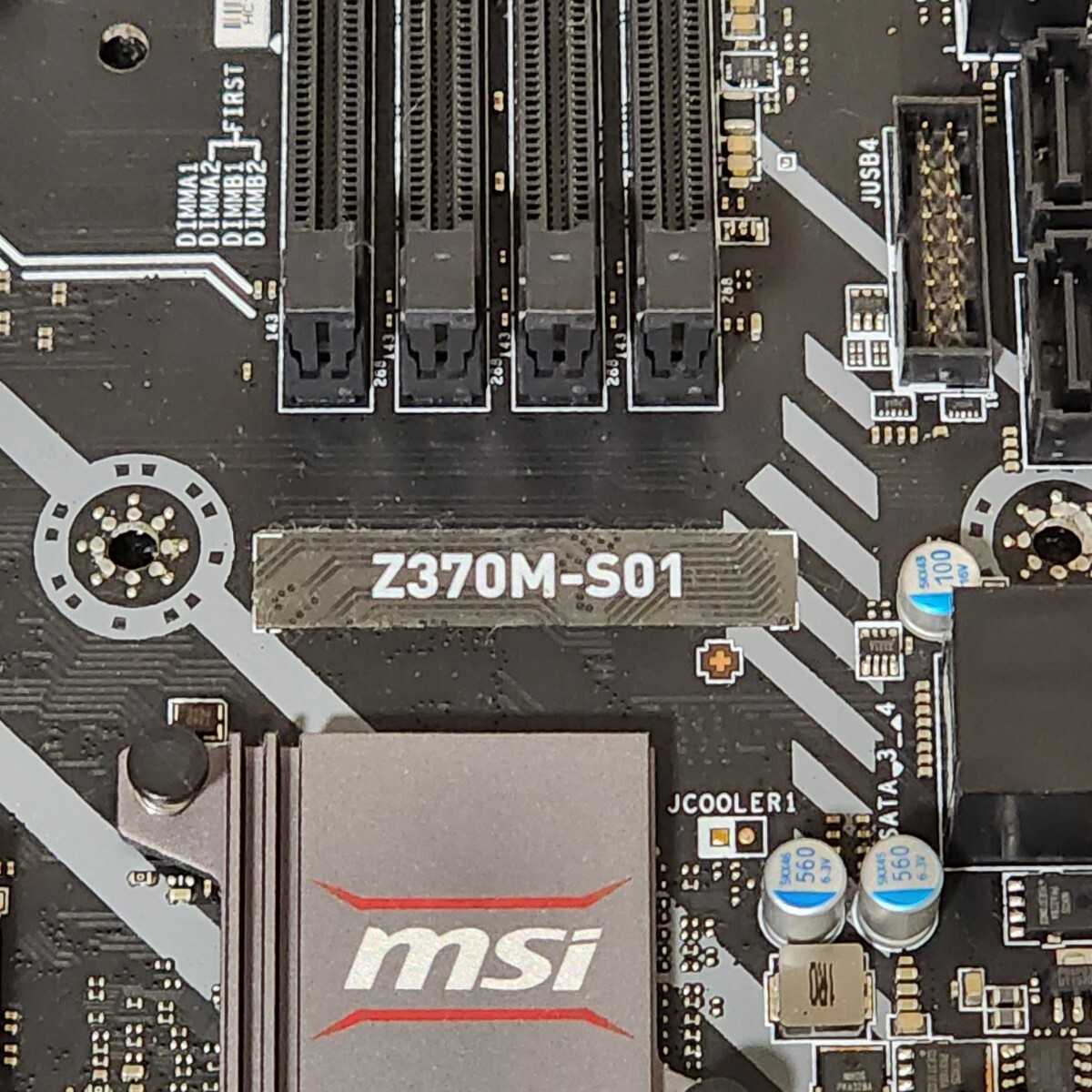 MSI Z370M-S01 IOパネル付属 LGA1151 MicroATXマザーボード 第8 MSI Z370M-S01 IOパネル付属 LGA1151 MicroATXマザーボード 第8