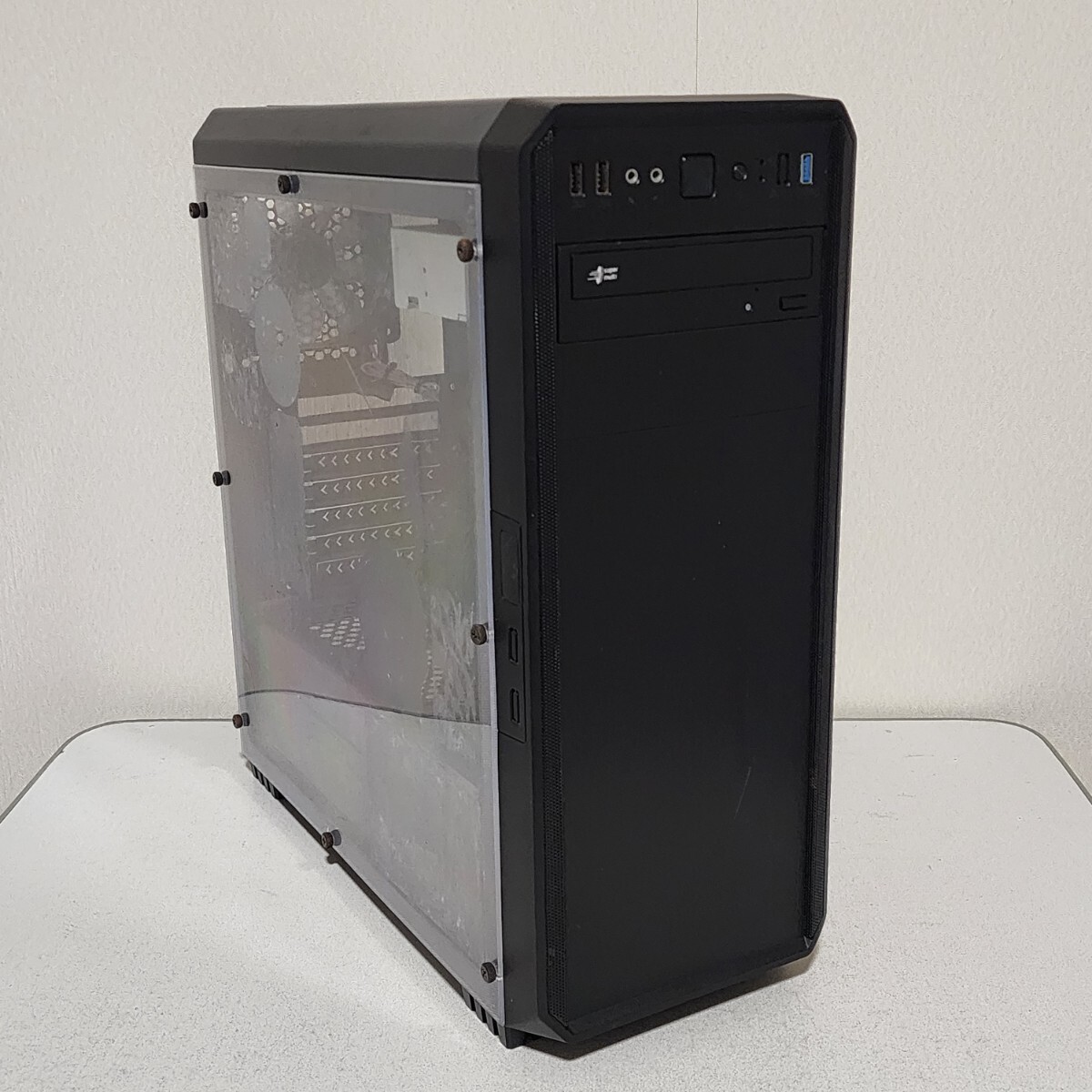 SAMA 黒透(JAX-02W) ミドルタワー型PCケース(ATX) DVDドライブ SAMA 黒透(JAX-02W) ミドルタワー型PCケース(ATX) DVDドライブ