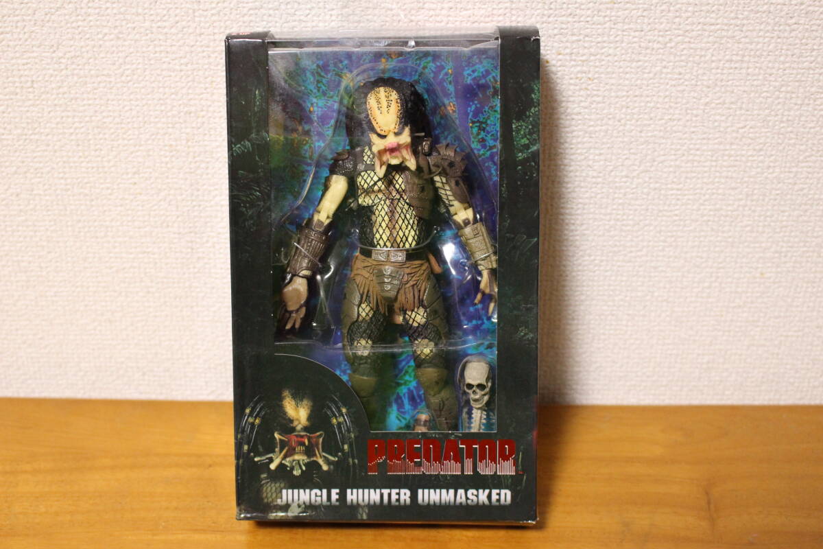 【中古フィギュア】NECA PREDATOR JUNGLE HUNTER UNMASKED(ネカ プレデター フィギュア ジャングルハンター アンマスクド)★送料無料