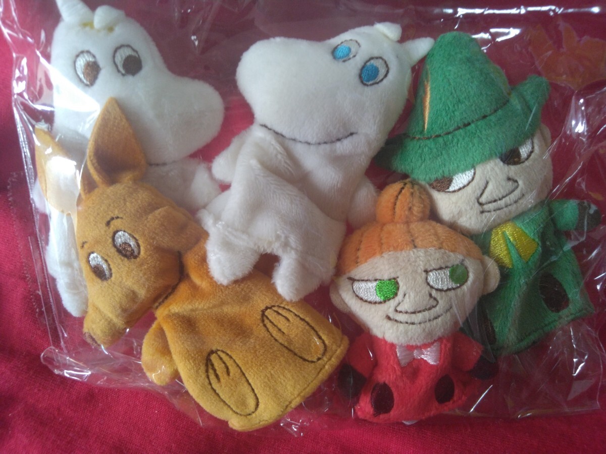 ムーミン フィンガーパペット 指人形 フローレン スナフキン ミィ スニフ パペット ぬいぐるみ マスコット 人形 グッズ Moomin